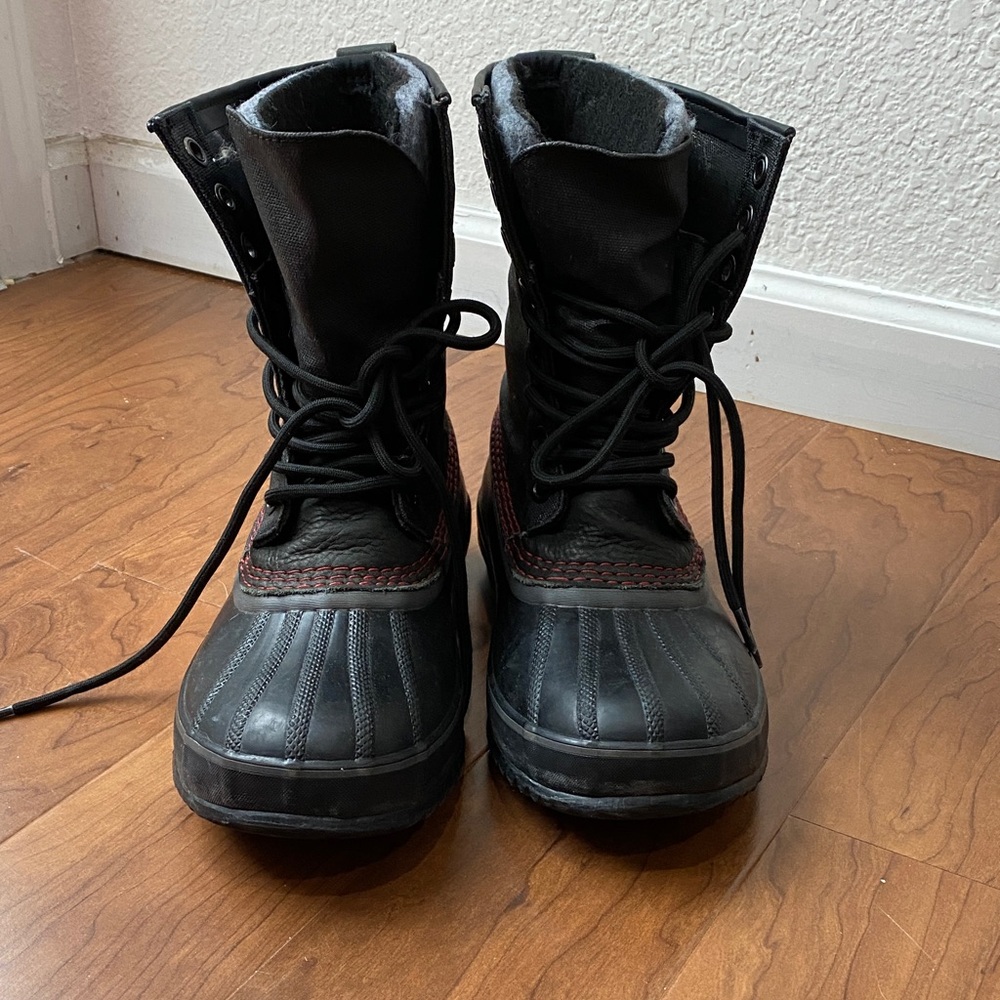 Sorel Men's 1964 Black Pac Premium Snow Waterproof Winter Outdoor Boots Sz 8